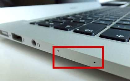 Hơn 90% người dùng Macbook không biết công dụng của 2 chiếc lỗ nhỏ ở cạnh bên trái máy tính