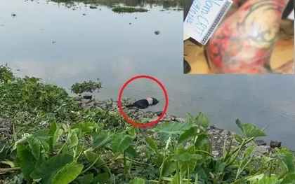 Phát hiện thi thể người đàn ông xăm trổ trôi trên sông Sài Gòn