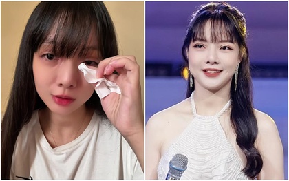 MC VTV khóc kể về tình trạng đôi mắt: "Mình căng thẳng, đạt đến giới hạn về tinh thần"