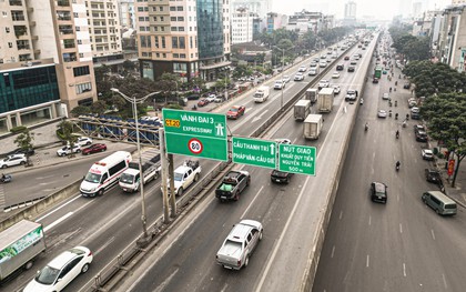 Đường thông thoáng khi Hà Nội cấm xe tải từ 2 tấn vào nội đô ban ngày