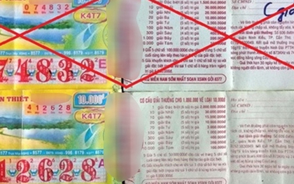 Cảnh báo về thủ đoạn lừa đổi vé số trúng thưởng giả ở Cà Mau