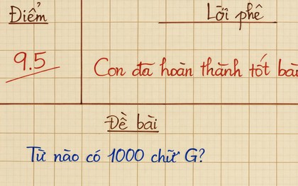 Từ tiếng Việt nào có 1000 chữ G? - 99,99% đã thử và không thể tìm ra đáp án!