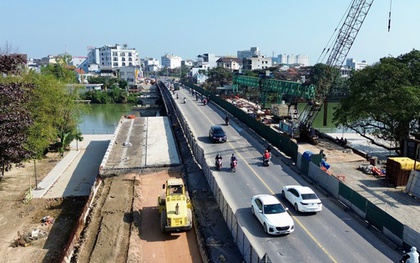 Một nhà thầu bị phạt 1,5 tỉ đồng khi thi công cầu ở Huế