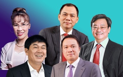 Tài sản của 5 tỷ phú USD Việt Nam thế nào trong năm 2025?