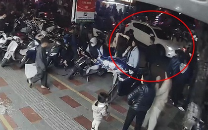 Vụ ô tô lùi vào đám đông ở Hải Phòng: Đôi vợ chồng thoát chết gang tấc trong ngày cuối năm