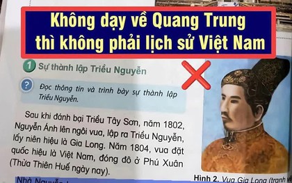 Bộ GD&ĐT đề nghị Công an xác minh thông tin xuyên tạc về sách giáo khoa