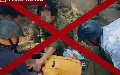 Thông tin "cán bộ công an bị đâm tử vong khi tham gia cưỡng chế đất" là sai sự thật