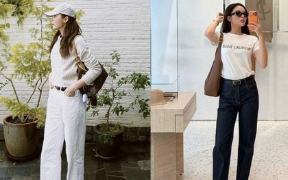 "Sách mẫu mặc đẹp" chỉ ra 4 mẫu áo phù hợp nhất để diện với quần ống rộng