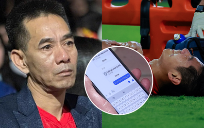 Xúc động tin nhắn của bố Hiểu Minh gửi con trai chấn thương: "Con có bị nặng không con"