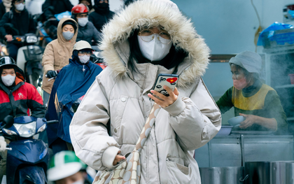 Ảnh, clip: Hà Nội chìm trong những ngày giá rét nhất từ đầu Đông