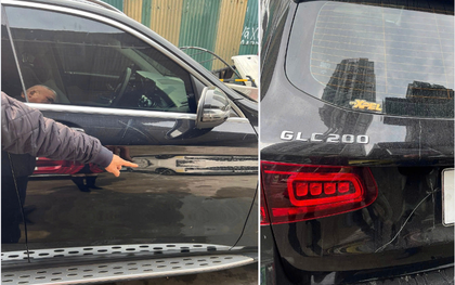 Ô tô Mercedes bị cào xước, đập kính lái ở Hà Nội: Người phá xe xin bồi thường