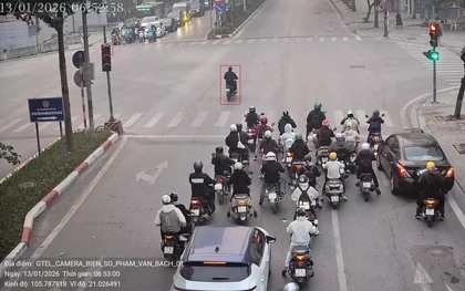 Danh sách xe bị phạt nguội qua camera AI tại Hà Nội tuần qua