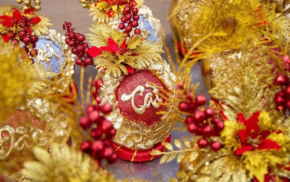 Dừa Tết độc lạ: Từ dát vàng 24K đến bonsai ngựa ‘thiên thần’