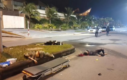 Ba người chết trên đường lúc nửa đêm, hiện trường vương vãi dao và bình xịt hơi cay
