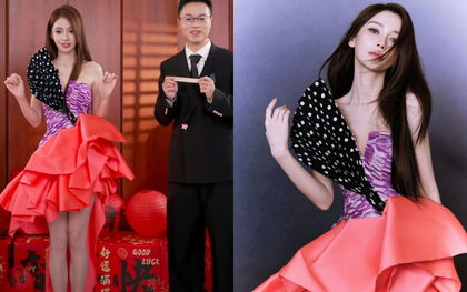 Angelababy gây phẫn nộ vì mặc đồ Haute Couture để livestream bán hàng
