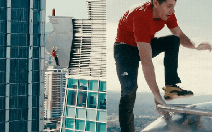 Quá nghẹt thở: "Chiến thần leo núi" dùng tay không trèo lên đỉnh tòa Taipei 101 cao 508m trên sóng trực tiếp toàn cầu