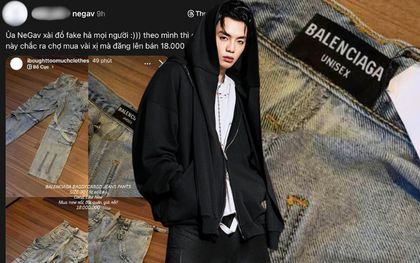 Negav trộn hàng fake để thanh lý đồ hiệu giá khủng?
