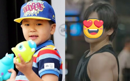 Sao nhí hot nhất Bố Ơi Mình Đi Đâu Thế nay lột xác như VĐV thể hình, thả thính chấn động trên sóng truyền hình