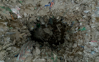 Cận cảnh 7 triệu kg chất thải khiến 4 đối tượng bị Công an Hà Nội khởi tố