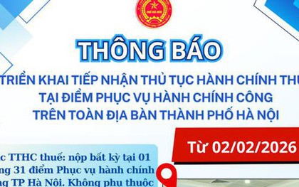 Thuế TP Hà Nội thông báo nóng