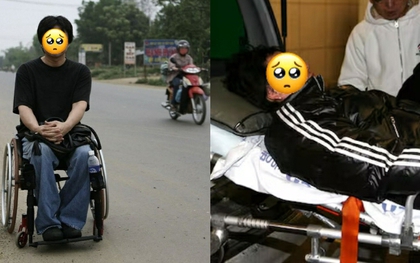 Ca sĩ nổi tiếng bị tai nạn xe máy kinh hoàng, phải ngồi xe lăn