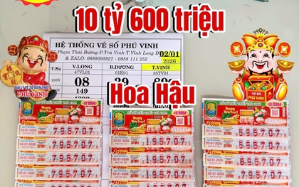 Xổ số miền Nam: TPHCM, Tây Ninh, Vĩnh Long liên tục có người trúng độc đắc