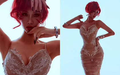 Quế Anh chơi lớn đầu năm, đổi giao diện sexy nhất trước giờ