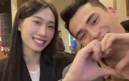 Rộ tin hotgirl bóng chuyền Nguyệt Anh sắp cưới "nam thần" điền kinh Quách Công Lịch