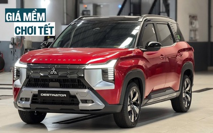 Thêm kèo mua Mitsubishi Destinator giá mềm chơi Tết: Thực tế còn từ 745 triệu đồng, vẫn rẻ hơn Territory