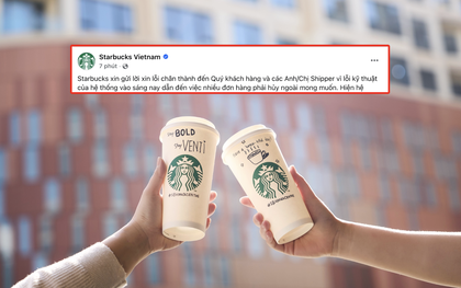 Starbucks xin lỗi khách hàng Việt Nam