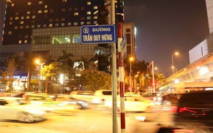 Đoạn đường Trần Duy Hưng, Hà Nội gây chú ý