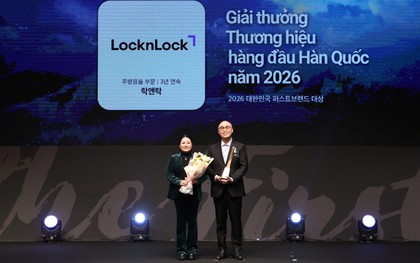 LocknLock - Chất lượng sản phẩm chiếm trọn lòng tin tại giải thưởng Thương hiệu hàng đầu Hàn Quốc năm 2026