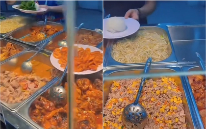 Thực khách Trung Quốc "review" nhanh canteen Đại học Hà Nội, chỉ dùng 2 chữ mà nói lên tất cả