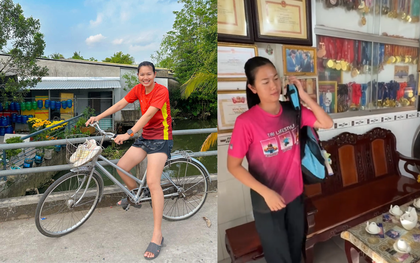 Căn nhà ở quê của Ánh Viên