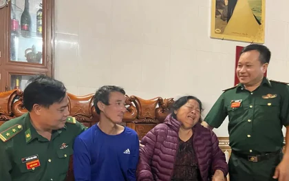 Gần 8 giờ lênh đênh trên biển, ngư dân mất tích trôi dạt vào bờ an toàn