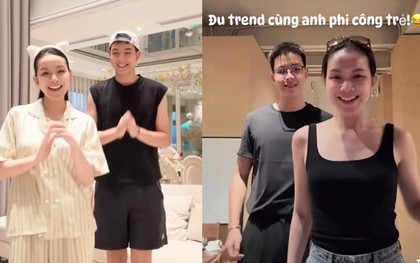 Con trai cao 1m86 của Hoa hậu Thùy Lâm và Tiến sĩ kinh tế: Lên sóng vài giây đã gây sốt