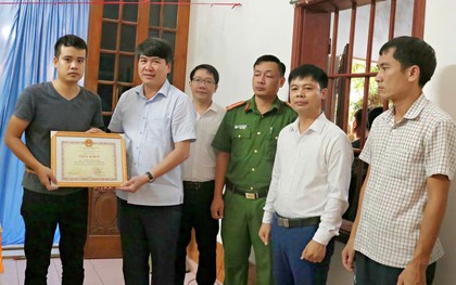 Truy tặng giấy khen cho người hy sinh tính mạng cứu 2 thiếu niên ở Ninh Bình