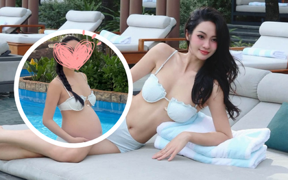 Vũ Thuý Quỳnh khi sắp "vỡ chum": Cùng 1 bộ bikini, bây giờ 2 số phận