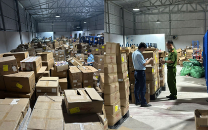 Tịch thu 233.140 sản phẩm mỹ phẩm tại công ty của nữ giám đốc Lý Hồng Thương: Đủ loại son môi, kem chống nắng, kem dưỡng da