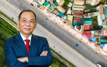 Chuyển động mới nhất về tuyến đường 6 tỷ USD, rộng gấp 2 lần đường băng sân bay, đi qua loạt đại đô thị, kết nối trực tiếp tới sân vận động lớn nhất thế giới của Vingroup