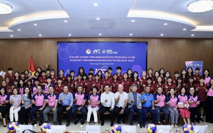 VFF bắt tay UEFA và AFC phát triển bóng đá nữ từ lứa tuổi nhỏ