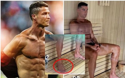 Vì sao Ronaldo sơn móng chân màu đen?