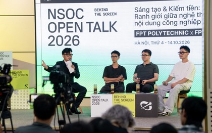 Trần Bơm, Én, Ếch Ộp tại NSOC Open Talk: Ranh giới nào giữa sáng tạo nghệ thuật và nội dung công nghiệp?