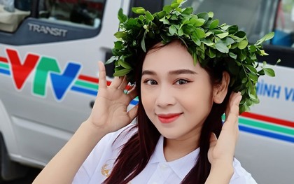 Nữ MC SN 1996 từng dẫn Đường Lên Đỉnh Olympia mơ làm cô giáo cấp 3, tốt nghiệp Sư phạm Ngữ văn rồi bén duyên truyền hình