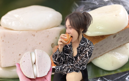 “Con cháu vua Hùng phải ăn bánh dày kẹp chả cỡ này”: Món quà sáng bình dân bỗng được săn lùng nhờ cục chả to như viên gạch