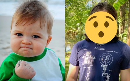 Không thể nhận ra cậu bé trong ảnh meme "Success Kid" hiện tại