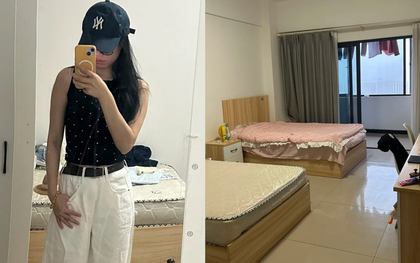 Phòng trọ 2 giường đơn công ty cấp cho nữ kế toán SN 2002 khiến cô không ngủ nổi