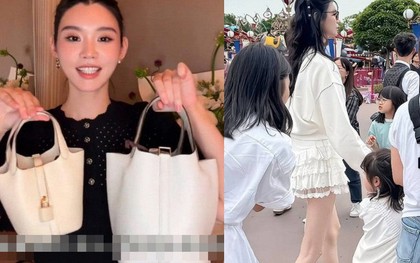 Dâu hào môn Hề Mộng Dao chi hàng trăm triệu mua túi Hermès cho con gái 4 tuổi