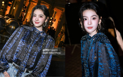 Chương Nhược Nam mặc sến đi fashion week, bù lại được 1 điểm