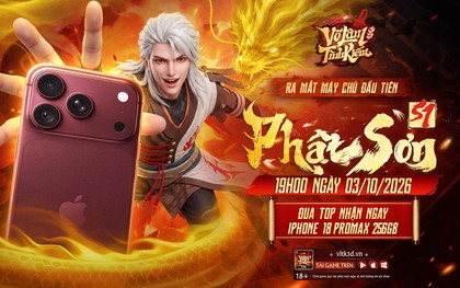 Đua Top Võ Lâm Tình Kiếm 3D rinh iPhone 18 Pro Max